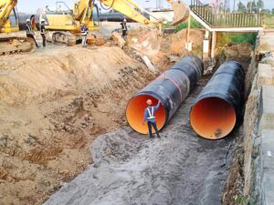 KPMI crossroads project drainage system