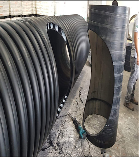 HDPE Manholes Pipe Standard Tangential Special Pipes