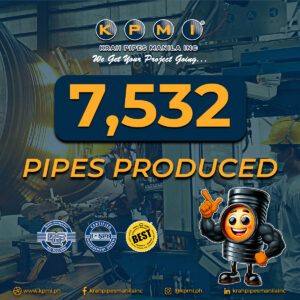 KPMI 2025 Pipes Produced 